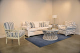 2PC Upholstered Living Room Set with Sofa and Lounge Chair Model S259 and C259 by Capris Furniture