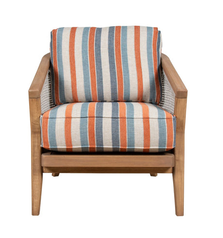 Vienna Rattan Lounge Chair by Capris Furniture Model C391
