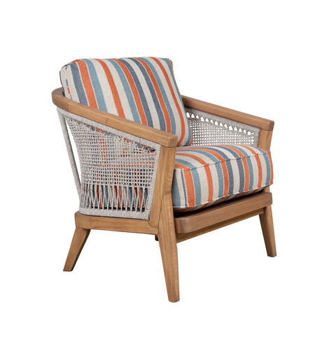 Vienna Rattan Lounge Chair by Capris Furniture Model C391