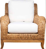 Tradewinds Indoor Wicker and Wood Arm Chair C622 From Capris Furniture