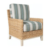 Cairo Indoor Wicker and Wood Arm Chair OC732 From Capris Furniture