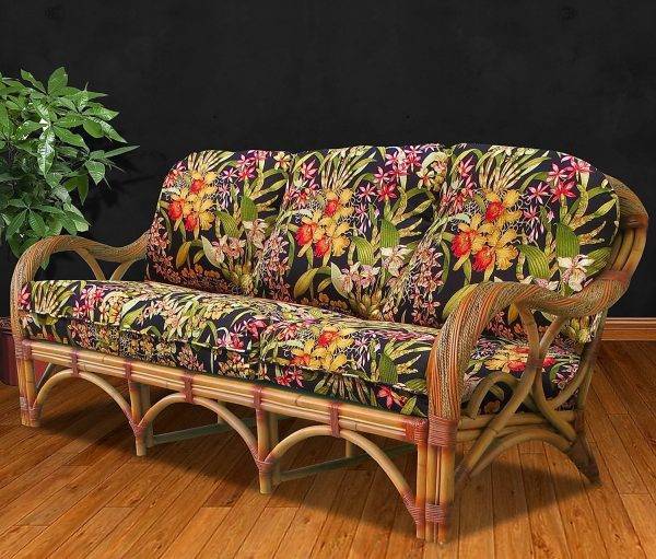 Spice Islands Wicker Cushion Set (Sofa) – Made in the USA SP-CUSH-SOF