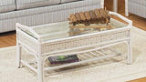 Captiva Rattan and Wicker Coffee Table by Stanley Chair Model C-2
