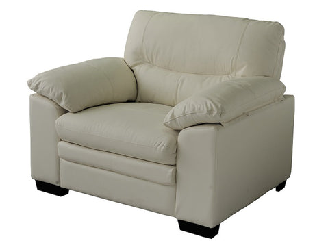 Venice Top Grain Cow Leather 3 Pc Set with Sofa, Loveseat, and Arm Chair S-720-3PCSET Stanley Chair