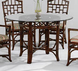 Chippendale Indoor 48" Round Dining Table with Bevel by Braxton Culler Made in the USA Model 970-075A