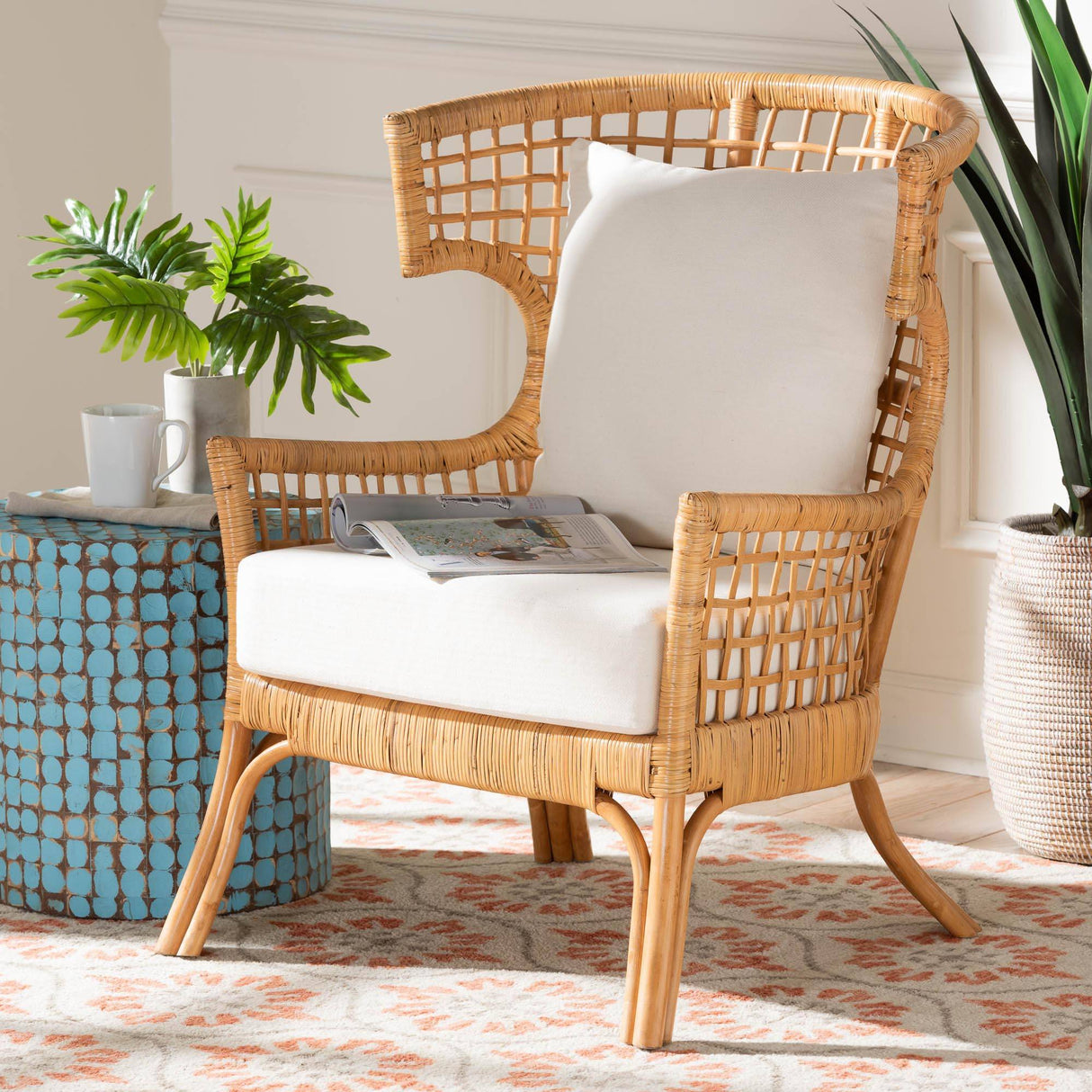 Christol Rattan Wicker Fair Arm Chair