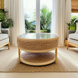 Palermo Rattan Cocktail Table by Capris Furniture Model CK323