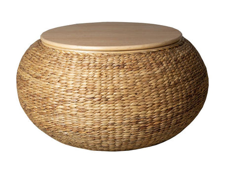 Bengali Rattan 2 Pc Round Coffee and End Table Set from Capris Furniture CK328-LK328
