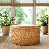 Virelle Rattan Cocktail Table w/ Glass by Capris Furniture Model CK340