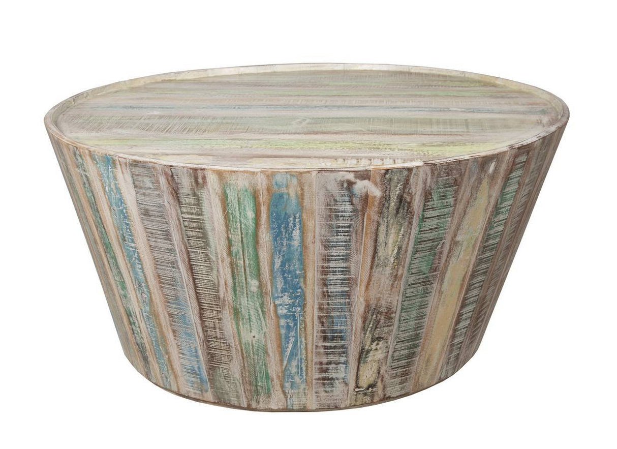 Creekwood Glazed Finish Round Coffee Table by Capris Furniture CK379