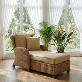 Clarissa Rattan Chaise Lounge CZ-04 by Designer Wicker Tribor
