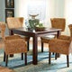 Clarissa Rattan Dining Side Chairs CZ-21 by Designer Wicker Tribor