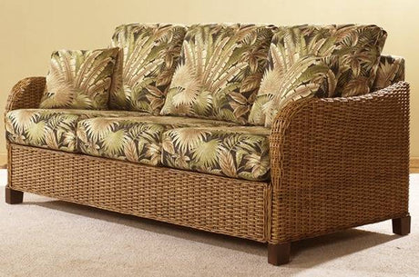 Clarissa Rattan Ottoman CZ-10 by Designer Wicker Tribor