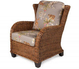 Clarissa Rattan Wingback Lounge Chair CZ-01 by Designer Wicker Tribor