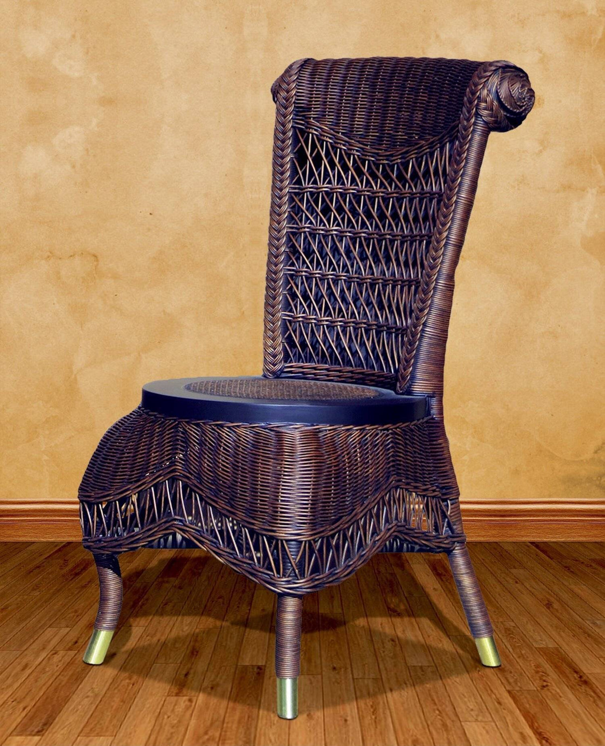 Classic Dining Set of 5 by Spice Island Wicker Model CLDS-B