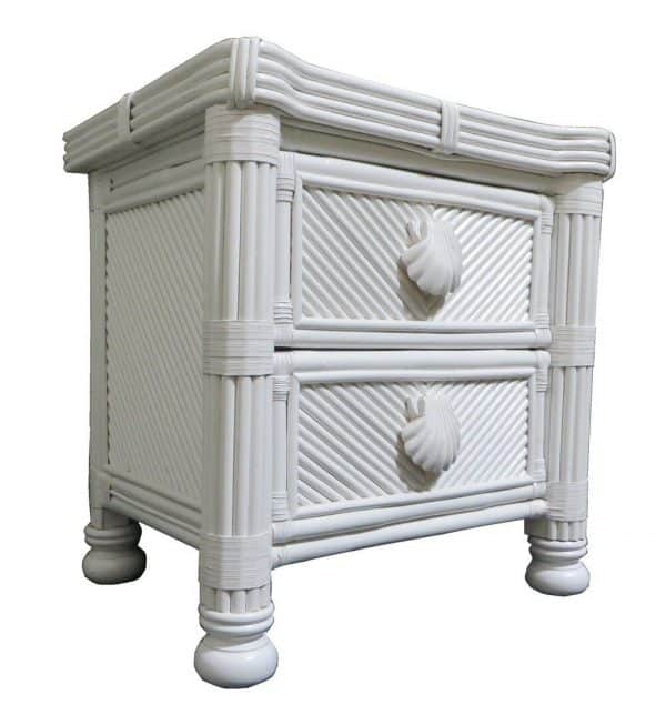 Palm Bay Rattan Nightstand Model PBNS by Wicker Fair