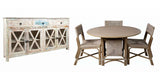 Creekwood Dining Room Server Cabinet in Distressed Finish IN6024 by Capris Furniture
