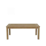 Coastal Teak Rectangular Outdoor Coffee Table by Sunset West Model 5501-CT