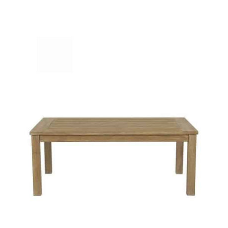 Coastal Teak Rectangular Outdoor Coffee Table by Sunset West Model 5501-CT