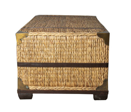 Colonial Woven Seagrass Coffee Table by Capris Furniture CT327