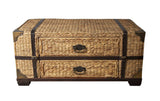 Colonial Woven Seagrass Coffee Table by Capris Furniture CT327