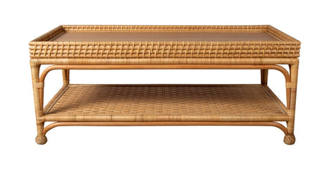 Novara Rattan Coffee Table by Capris Furniture Model CT341