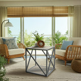 Lumora Rattan Lamp Table by Capris Furniture Model LT370