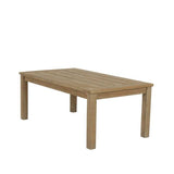 Coastal Teak Rectangular Outdoor Coffee Table by Sunset West Model 5501-CT