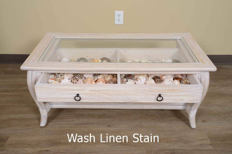 Cuba Rattan Coffee Table CUB022 in Rustic Driftwood by Alexander and Sheriden