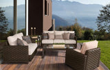 Cambridge Outdoor Chair and Ottoman Set 74205-74206 By South Sea Rattan