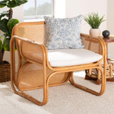 Mohawk Natural Rattan Armchair by Wicker Fair