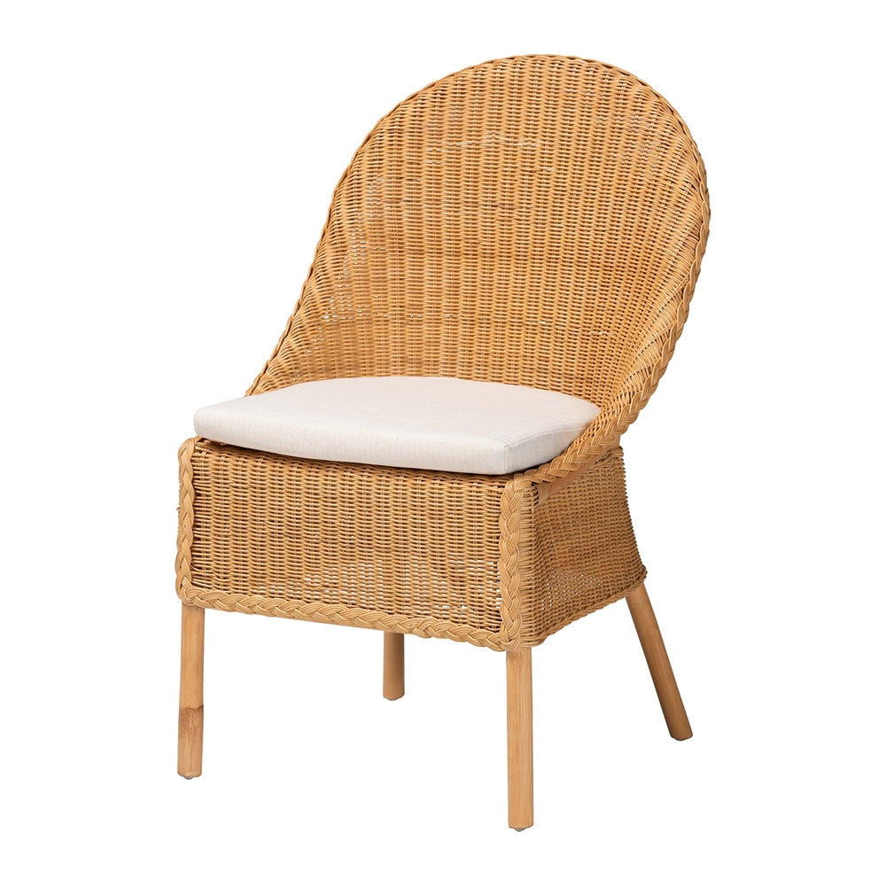 Wicker Fair Rattan Caroline Dining or Accent Chair