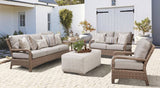 Caswell Outdoor 5 Pc Furniture Set 72200 By South Sea Rattan