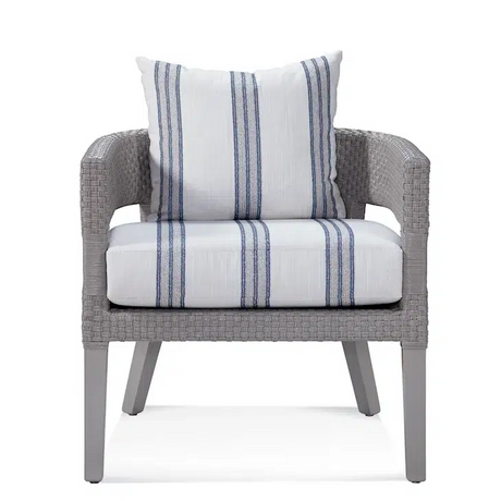 Charlotte Rattan Accent Chair by Braxton Culler Made in the USA Model 1082-001