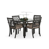 Chippewa Outdoor 5 Piece Aluminum Dining Set Model Chippewa-CHA-5PC-Dining – Choice of Cushions Made in the USA