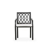 Chippewa Outdoor Aluminum Dining Arm Chair Model 741830CHA – Choice of Cushions Made in the USA