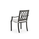 Chippewa Outdoor Aluminum Dining Arm Chair Model 741830CHA – Choice of Cushions Made in the USA