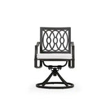 Chippewa Outdoor Aluminum Swivel Dining Arm Chair Model 741831CHA ‚Äì Choice of Cushions Made in the USA