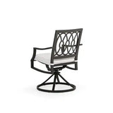 Chippewa Outdoor Aluminum Swivel Dining Arm Chair Model 741831CHA ‚Äì Choice of Cushions Made in the USA