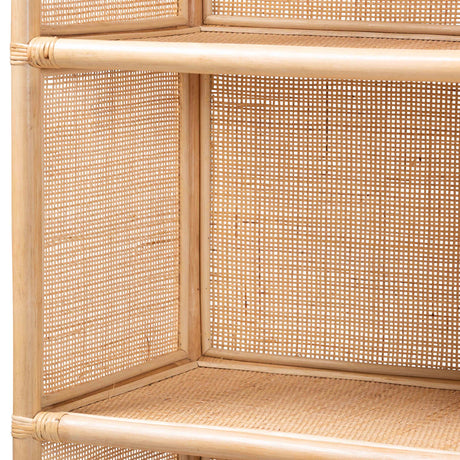 Chusi Natural Rattan Decorative Shelf by Wicker Fair