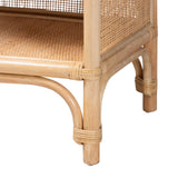 Chusi Natural Rattan Decorative Shelf by Wicker Fair