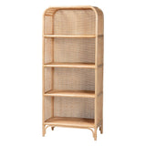 Chusi Natural Rattan Decorative Shelf by Wicker Fair