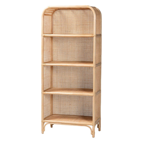 Chusi Natural Rattan Decorative Shelf by Wicker Fair