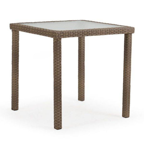 City Light Outdoor Wicker 3 Piece Bar Set in Oyster Grey Model City-Light-OG-Stackable-3PC-Bar