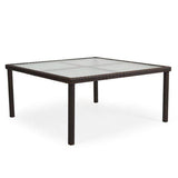 City Light Outdoor 62" Square Dining Table in Oyster Grey Model 6662GOG