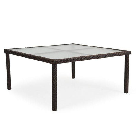 City Light Outdoor 62" Square Dining Table in Oyster Grey Model 6662GOG