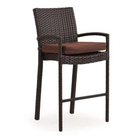 City Light Outdoor Wicker 3 Piece Counter Height Set in Oyster Grey Model City-Light-OG-Stackable-3PC-Counter