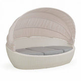 City Light Outdoor Wicker Day Chaise in Oyster Grey Model 6315OG76