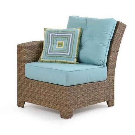 City Light Outdoor Wicker Left Facing (LF) Arm Chair in Oyster Grey Model 6302LOG