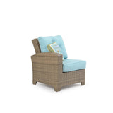 City Light Outdoor Wicker Left Facing (LF) Arm Chair in Oyster Grey Model 6302LOG
